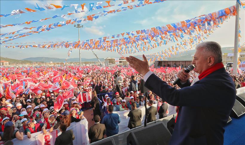 رئيس الوزراء التركي بن علي يلدريم