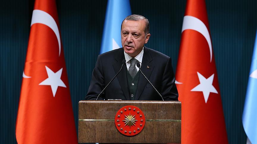 الرئيس التركي رجب طيب أردوغان