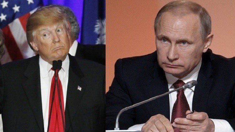الرئيس الروسي بوتين والرئيس الأميريكي ترامب