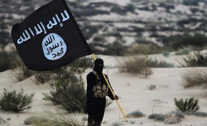 عنصر موالٍ لتنظيم الدولة الإسلامية