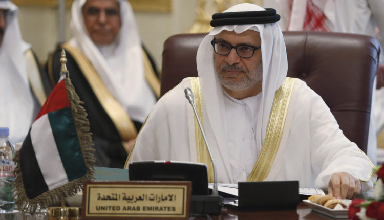 وزير الدولة الإماراتي للشؤون الخارجية أنور قرقاش