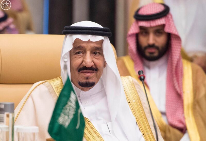 الملك سلمان وولي عهده محمد بن سلمان