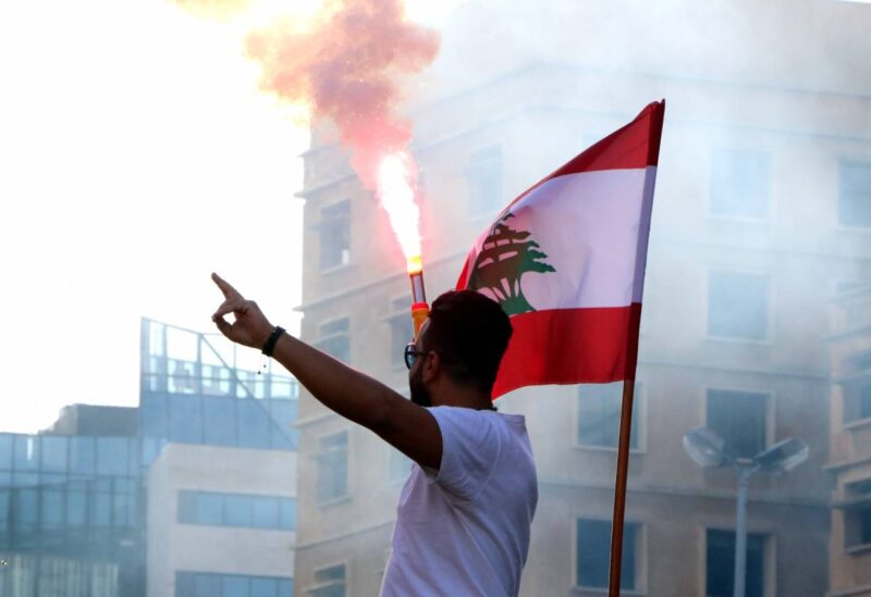 صورة من ثورة لبنان