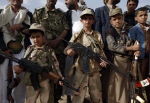 تجنيد الاطفال عند الحوثيين