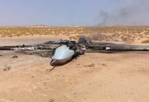 الجيش الليبي يسقط طائرة تركية