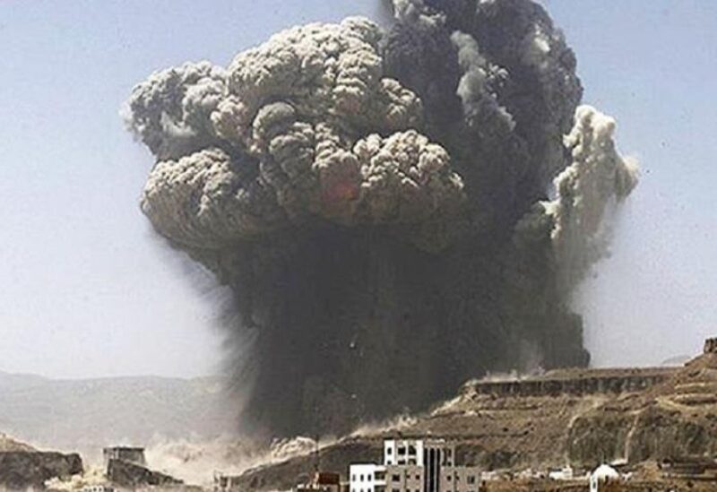 قصف روسي لمعسكر فيلق الشام-تعبيرية