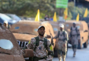 ميليشيات حزب الله اللبناني اثناء القتال في سوريا