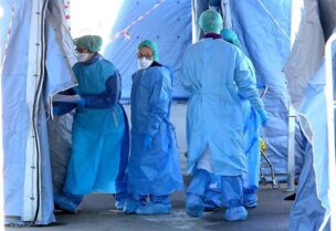 اجراءات صارمة في المستشفيات والمراكز الصحية في إيطاليا بسبب انتشار فيروس كورونا