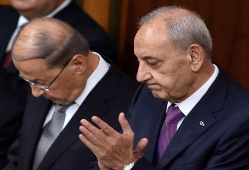 ميشال عون ونبيه بري