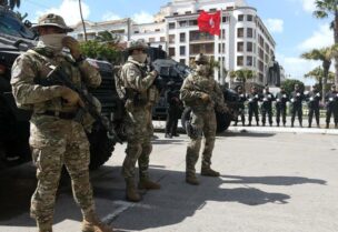 عناصر من الجيش التونسي