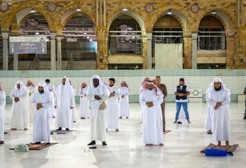 صلاة التراويح في الحرم المكي