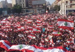 ثورة لبنان - ساحة النور طرابلس