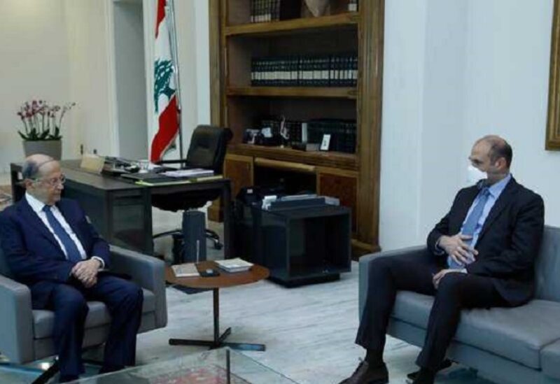 وزير الصحة في بعبدا