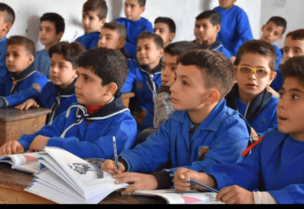 إنهاء العام الدراسي في سوريا