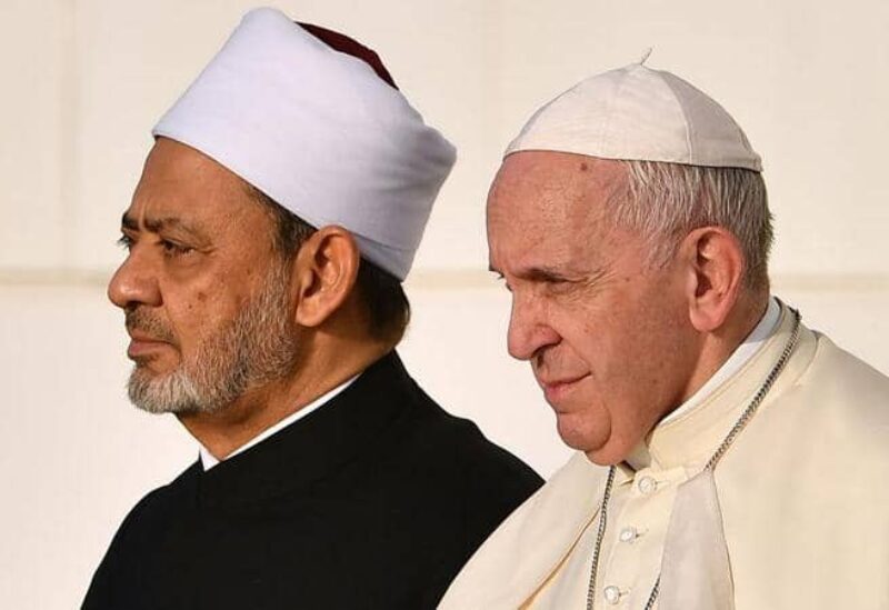 البابا فرنسيس والإمام أحمد الطيب