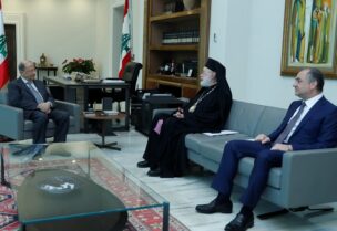 المطران عودة الرئيس عون