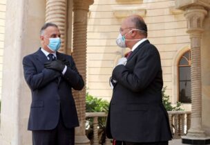 برهم صالح و مصطفى الكاظمي
