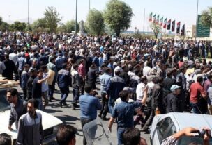 احتجاجات العمال في إيران