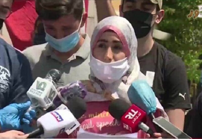 اعتصام طلابي أمام وزارة التربية