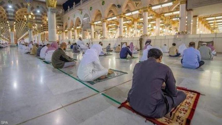 إعادة فتح المسجد النبوي