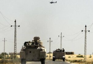 الجيش المصري يبذل جهودا لتأمين سيناء
