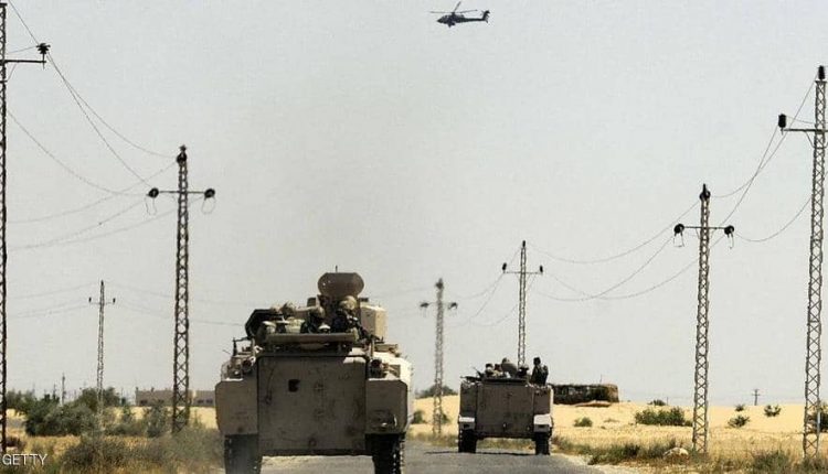 الجيش المصري يبذل جهودا لتأمين سيناء