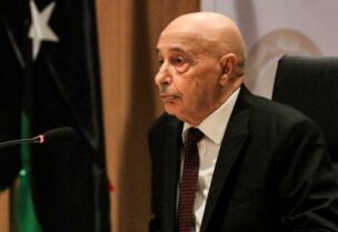 رئيس البرلمان الليبي عقيلة صالح