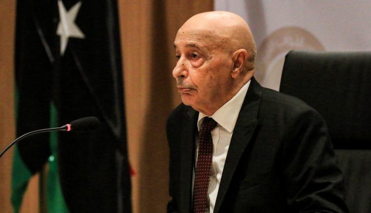 الرئيس الليبي عقيلة صالح