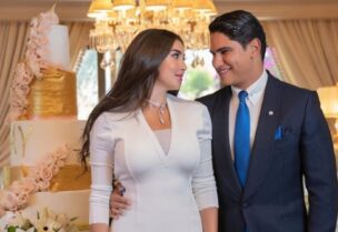 رجل الأعمال أحمد أبو هشيمة وياسمين صبري