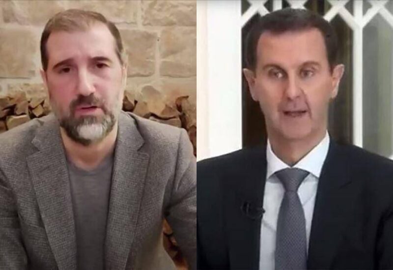 بشار الأسد ورامي مخلوف