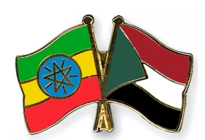 علم السودان وأثيوبيا