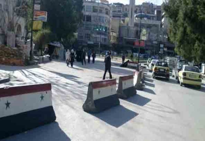 صورة لحواجز نظام الأسد في سوريا