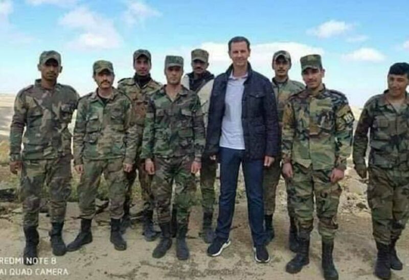 صورة بشار الأسد التي أثارت ضجة على وسائل التواصل