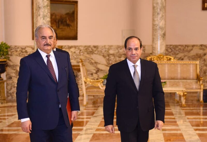 الرئيس السيسي والمشير خليفة حفتر
