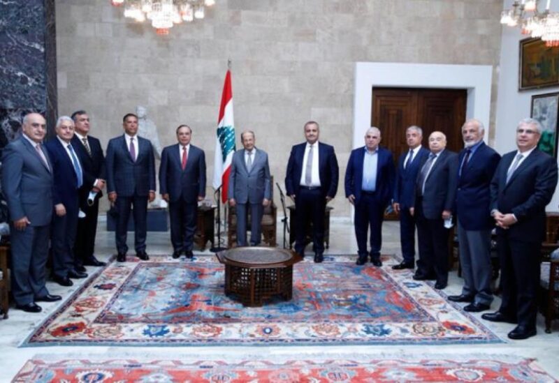 الرئيس عون دعا المقاولين الى المشاركة في عملية مكافحة الفساد والرشوة