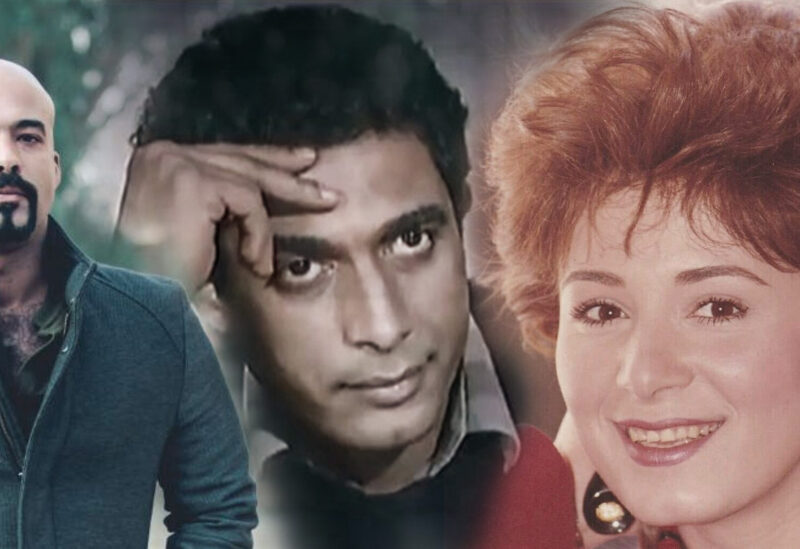 الفنانة الراحلة هالة قؤاد والنجم أحمد زكي وابنهما الراحل هيثم
