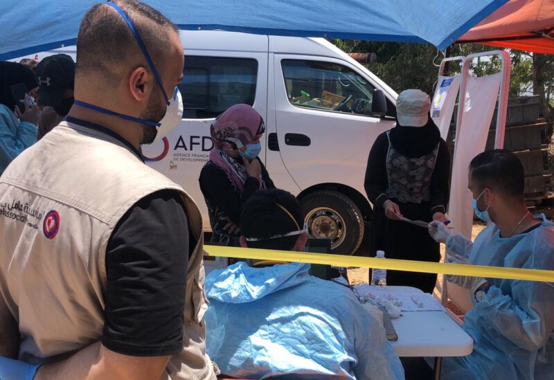 عامل ومفوضية اللاجئين تتحركان في الوزاني
