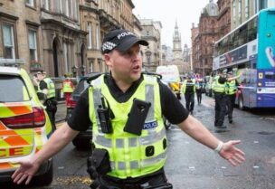 عناصر من الشرطة في اسكتلندا