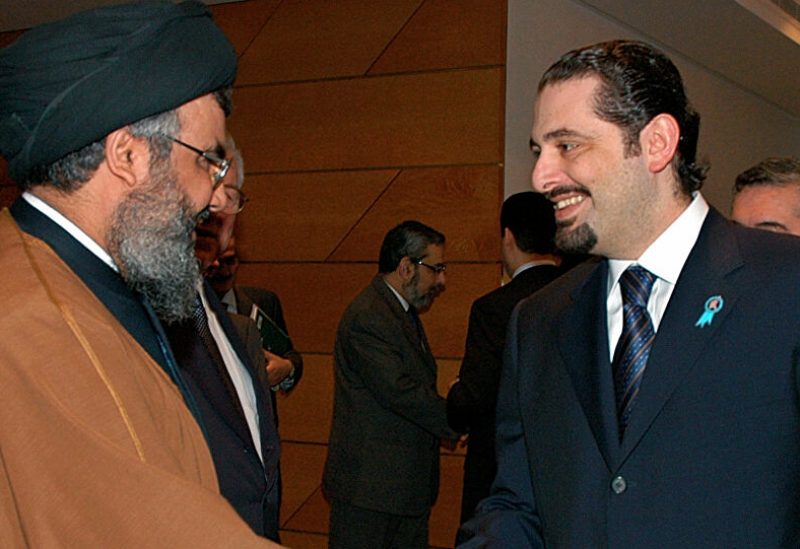 سعد الحريري وحسن نصر الله