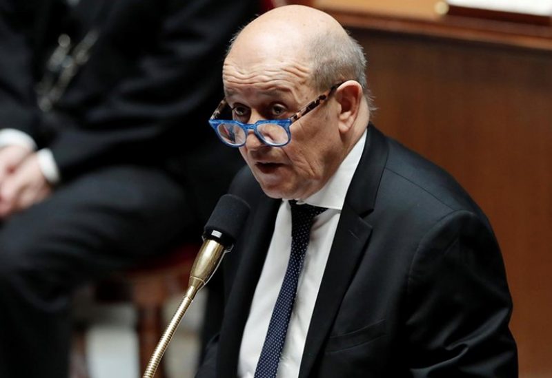 وزير الخارجية الفرنسي، جان إيف لو دريان