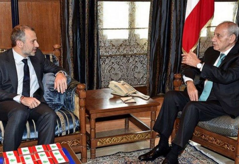 نبيه بري وجبران باسيل