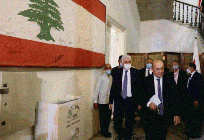 زيارة وزير خارجية فرنسا إلى لبنان