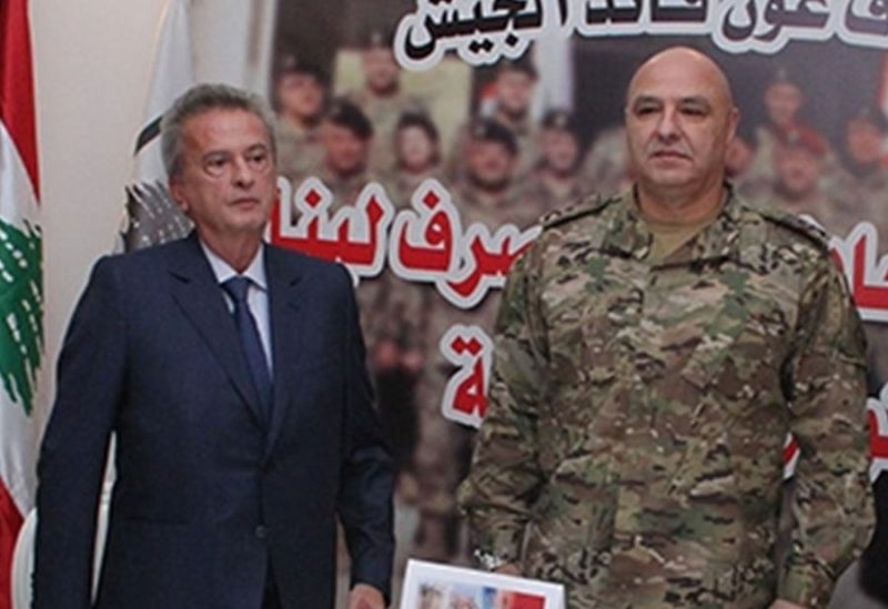 جوزيف عون ورياض سلامة