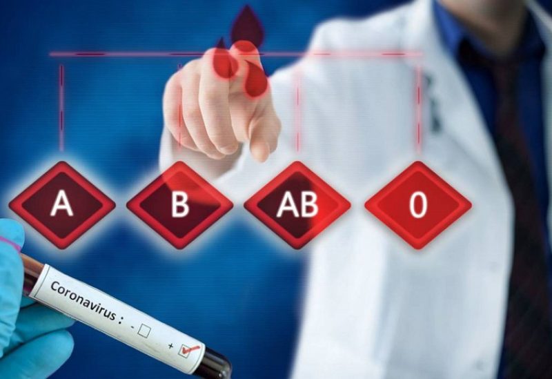 تأثير فصيلة الدم على احتمالية الإصابة بفيروس كورونا