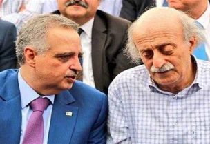 ارسلان يتصل بجنلاط