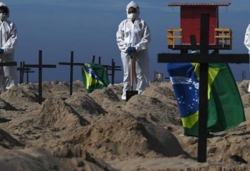 البرازيل ثاني دولة تضررا بفيروس كورونا عالميا