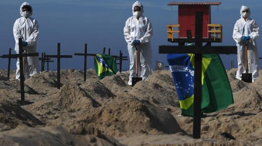 البرازيل ثاني دولة تضررا بفيروس كورونا عالميا