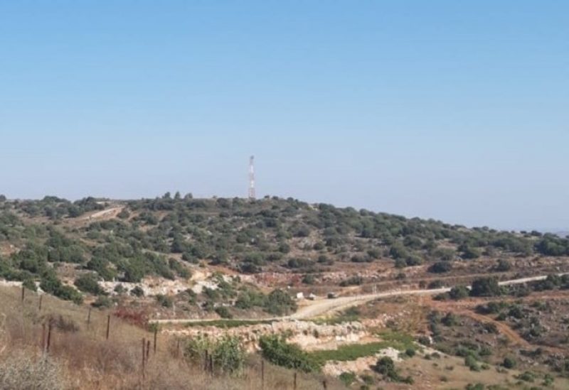 الجيش الاسرائيلي نصب خيمة عند السياج التقني