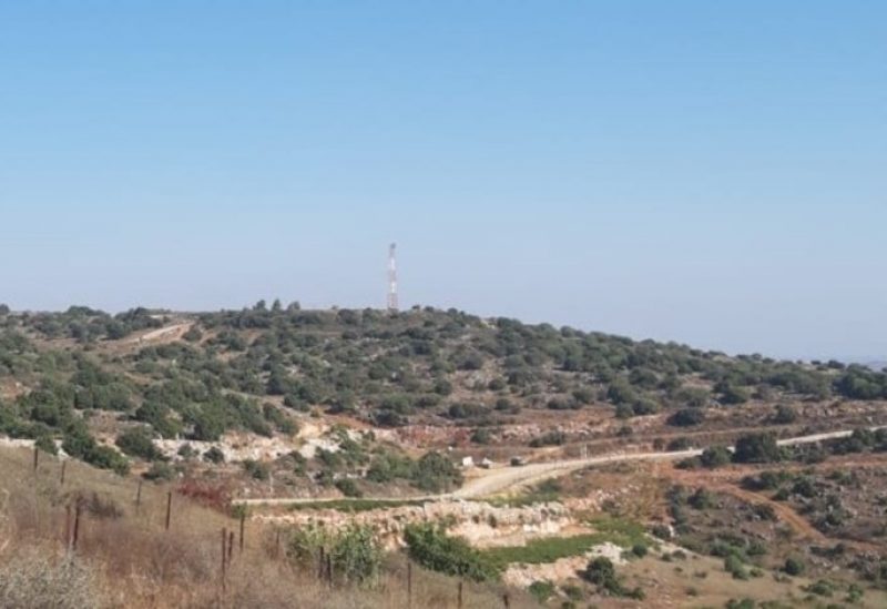 الجيش الاسرائيلي نصب خيمة عند السياج التقني