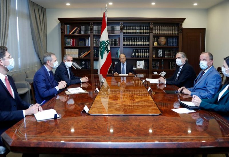 اجتماع الرئيس عون وسفير الاتحاد الاوروبي
